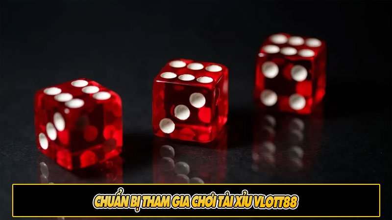 Chuẩn bị tham gia chơi tài xỉu Vlott88